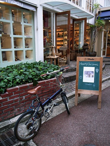 自転車と看板２