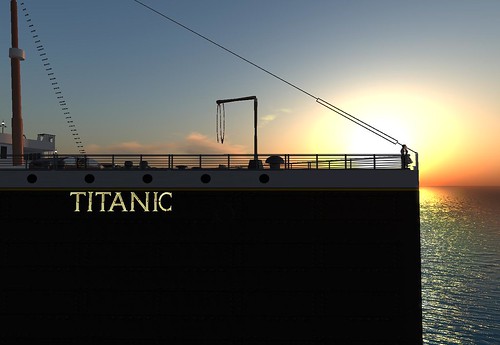 Titanic in Second Life by MasterDave Newman