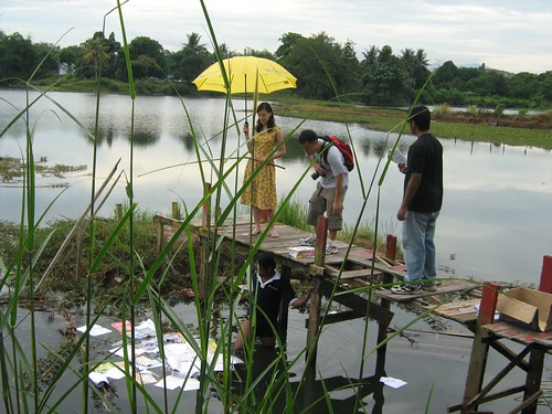 Prepping the pond scene for Carmen Soo 2