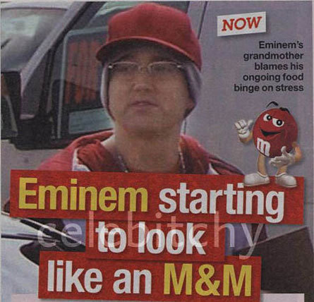 eminem fat pics. Then there#39;s a photo of Eminem