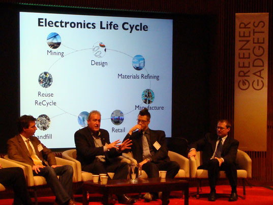 Materials & Lifecycle Panel: David Conrad, Andrew Dent, Grant Kristofek, Douglas Smith