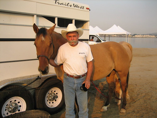 Lee Smith from Jamul with horse 