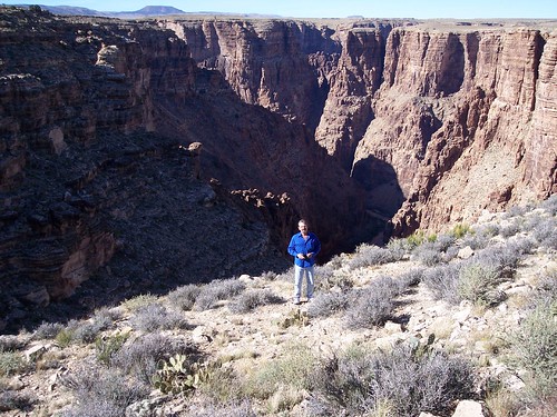 jim on rim of canyon