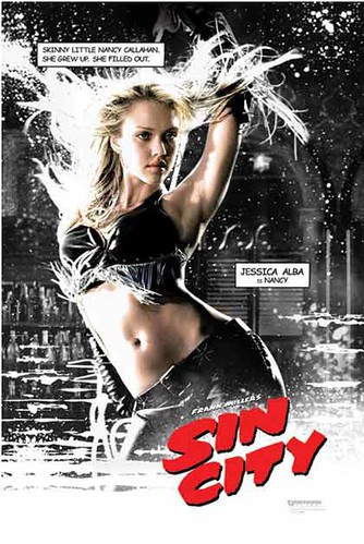 Sin City - Nancy (Jessica Alba) - Movie Poster