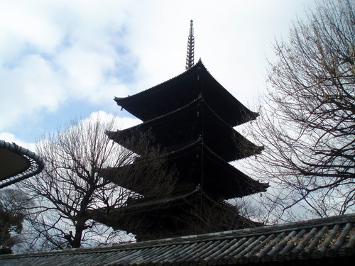 This fivestoreyed pagoda can't see the fifth is usually used as a stock