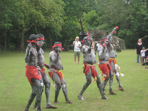 'One Mob,Different Country' - Indigenous dancers from detention centres.
