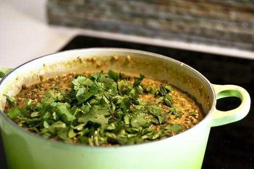 double curry lentils