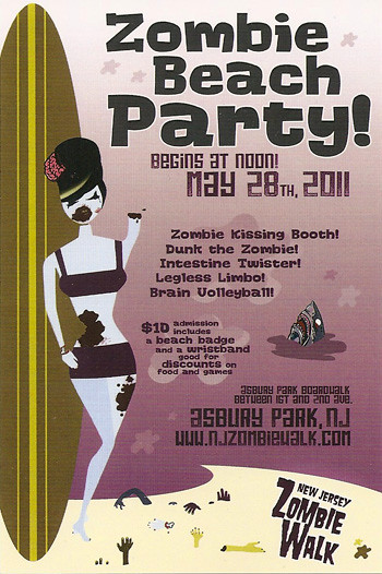 Zombie Beach Party, Asbury Park