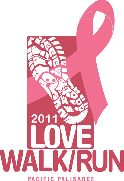 Sunday, 5/22 - LOVE Walk /Run for Breast Cancer Research