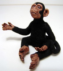 Monkey 1:12 Scale Miniature Doll