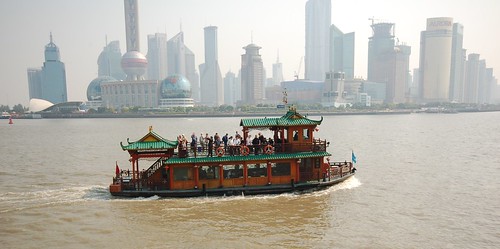 Tourist boat, Pudong, Shanghai