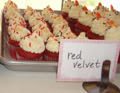 Red Velvet Cupcakes at Saint Cupcake
