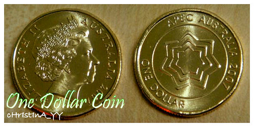 dollar coin australia. APEC Australia One Dollar