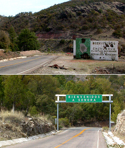 frontera Chihuahua / Sonora border por Ale*.