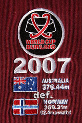 2007 Burling World Cup - Australian Team victory logo