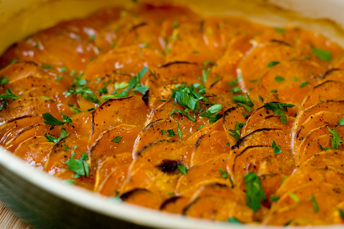 Candied Lime Sweet Potatoes