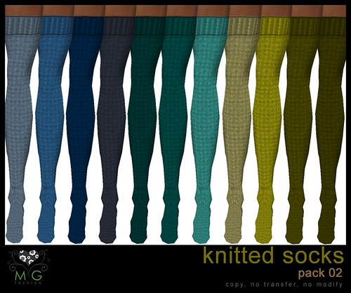 [MG fashion] Knitted socks (pack02)
