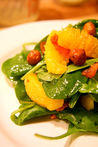 spinach salad, alfreddo 013