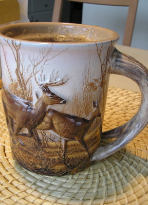 Cup (mug, you get the idea)
