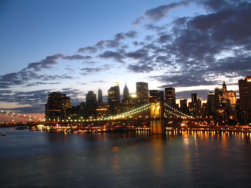 The Brooklyn Bridge @ Night