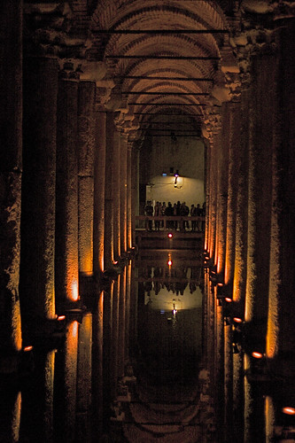 Inside the Basilica Cistern ©  alexeyklyukin