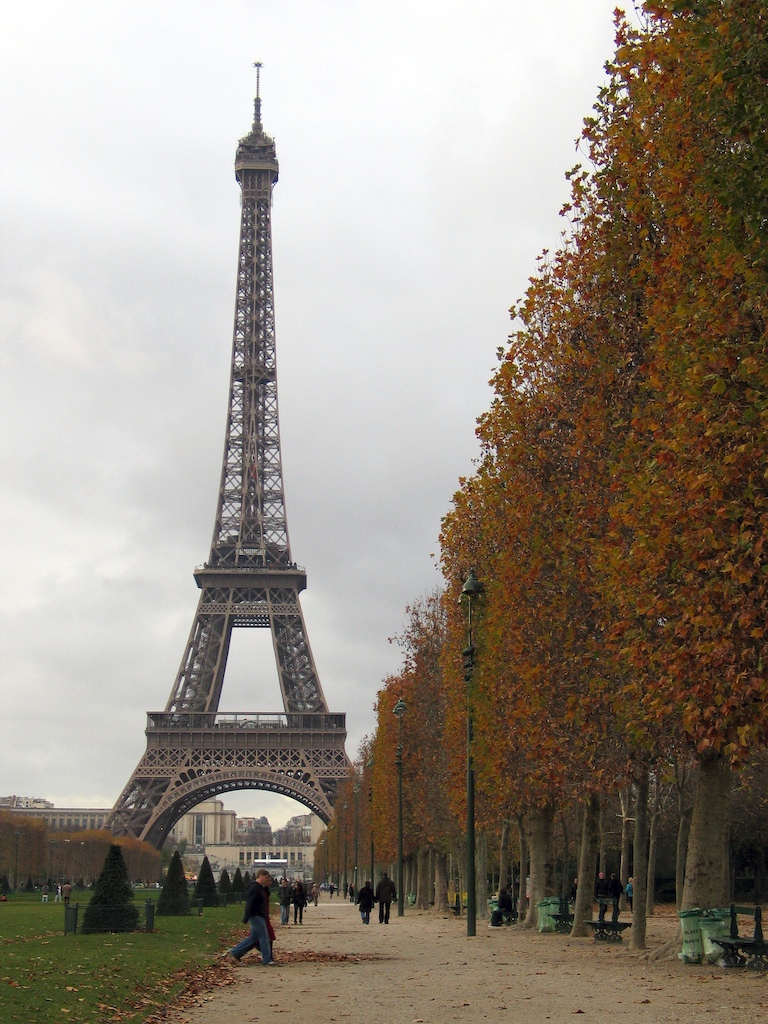Torre Eiffel em Novembro