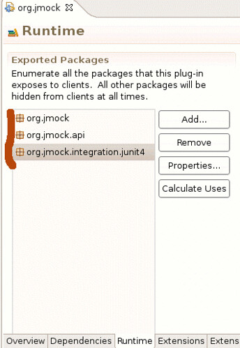 I prefer to restrict the packages that are exported just to what I will access.