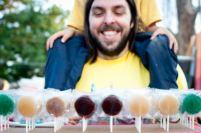 Popsicles Induce Evil Smiles at Howell Mill Food Park