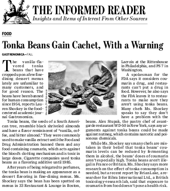 My Tonka Beans make it to the Wall Street Journal