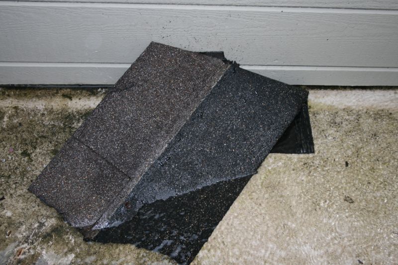 Roof tile and flooding on my back deck