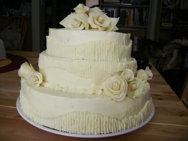 class wedding cake
