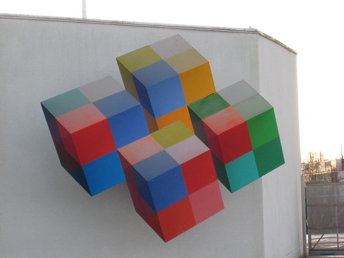 Optical illusion - cubes
