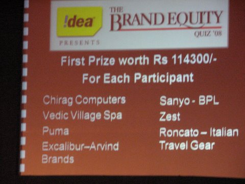 first prize list brand equity quiz