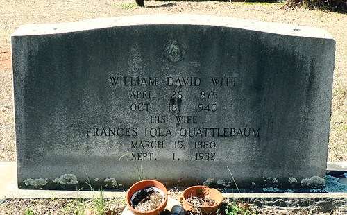William D. Witt & Frances Iola Q. Witt