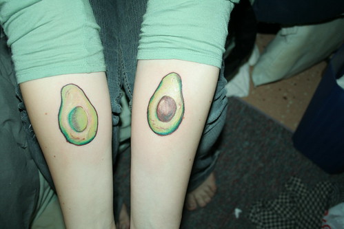 my avocado tattoos