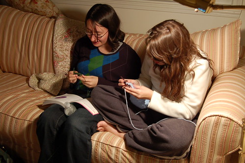 Kristen and Kelly crochet