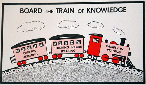 Board The Train Of Knowledge
