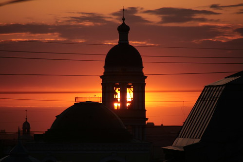 Vladimirsky sunset
