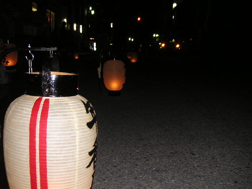 Shrine Festival Lanterns in Sasayama