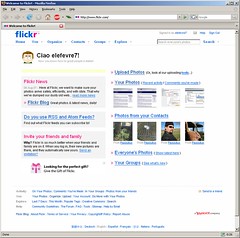 Flickr configured to be in English