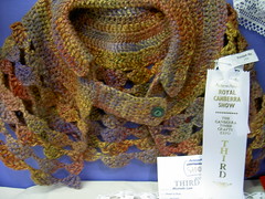 Third prize - crochet shawl or stole