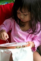 Crafting with Kids : Stitching