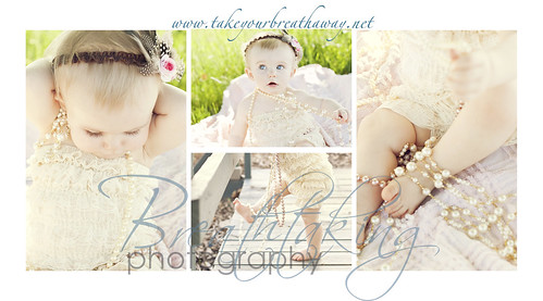 Girls With Pearls Photography. a baby girl in pearls and