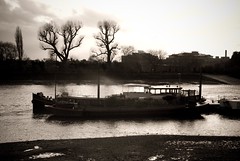 Houseboat on Thames, Hammersmith