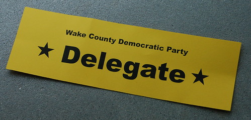 Wake County Democratic Party Delegate