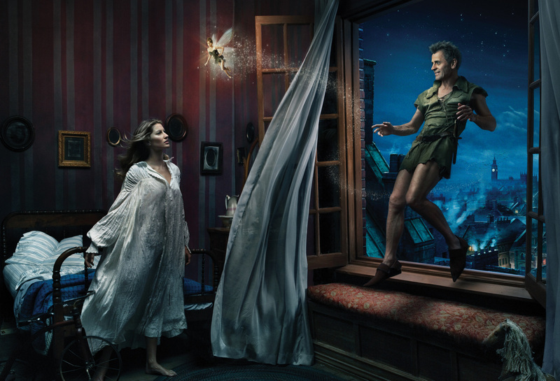 Gisele Bundchen as Wendy Darling Mikhail Baryshnikov as Peter Pan 