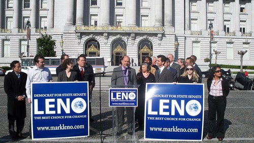 School Board President Mark Sanchez Supports Mark Leno