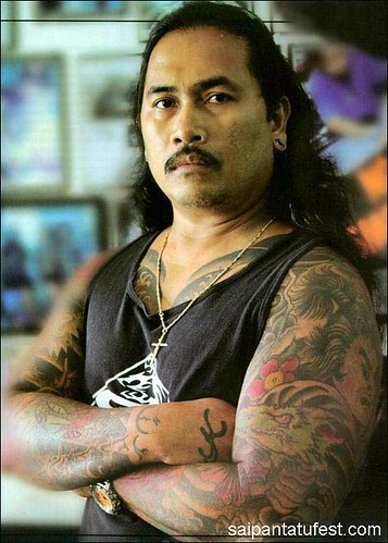 GARAPAN, Saipan - Filipino tattoo artist Edward Elenzano, popularly known in 