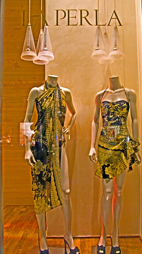 La Perla Boutique window photo 288 by Candid Photos.