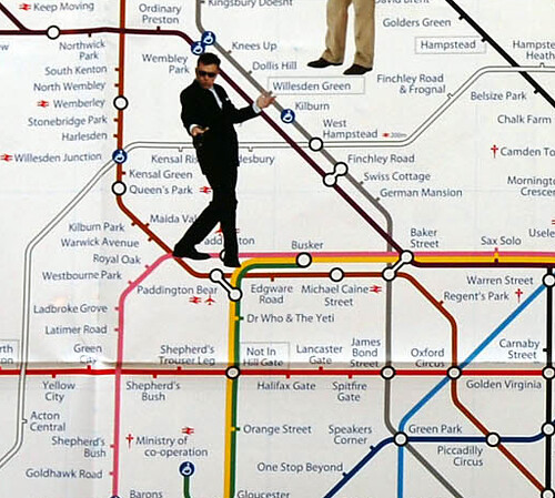 Madness Tube Map Detail